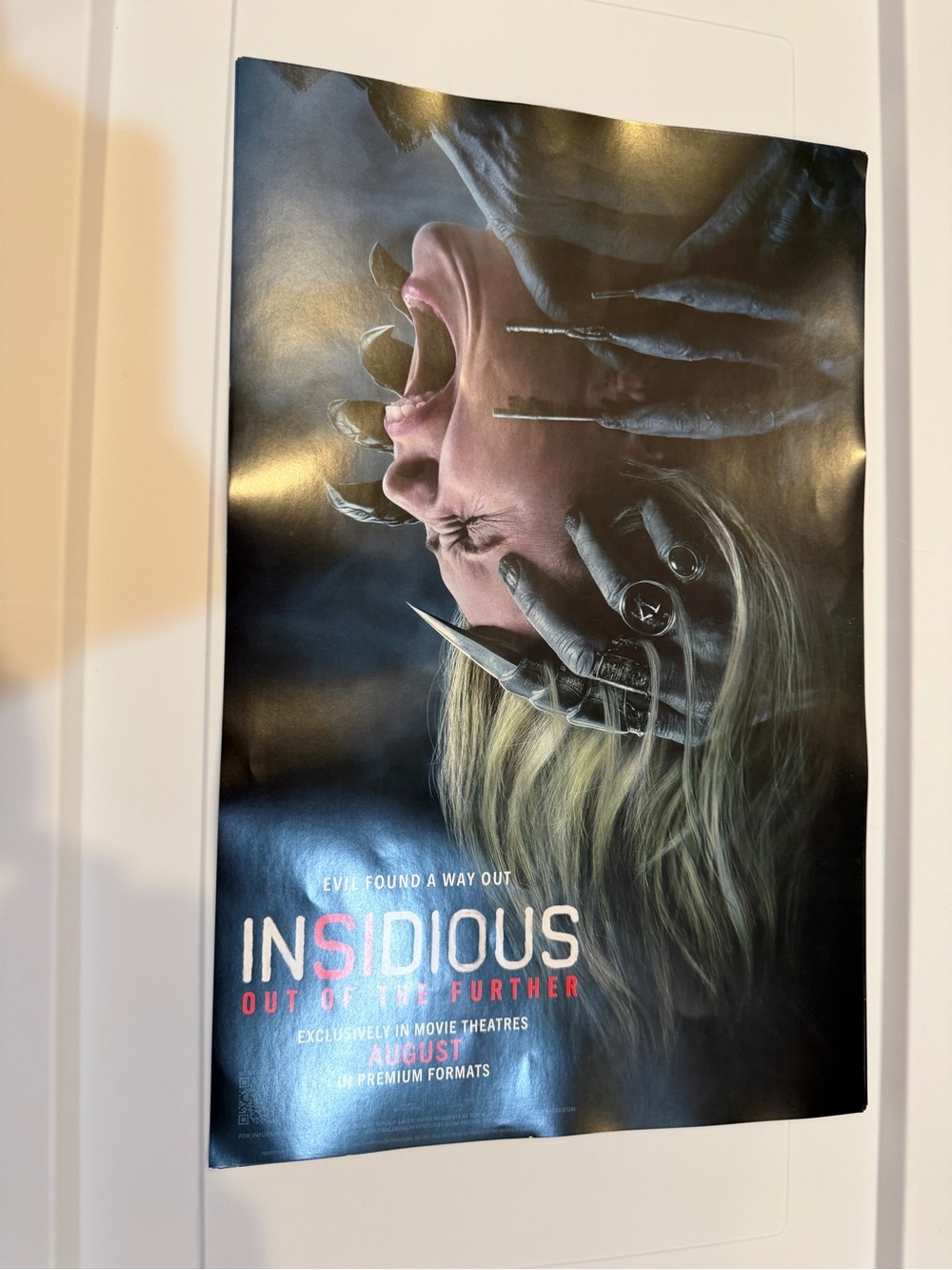 Insidious Out of the Further 11x17 Poster